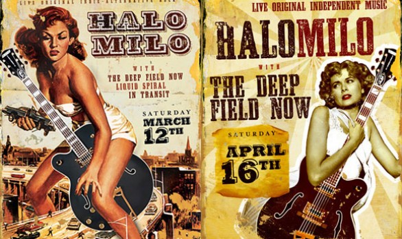 Halo Milo: Event Posters