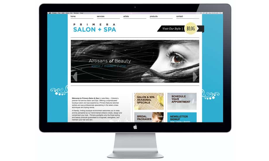 primera-salon-spa-website