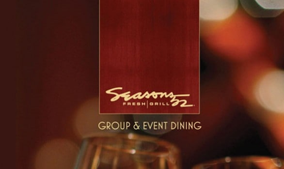 Seasons 52: Group & Event Brochure